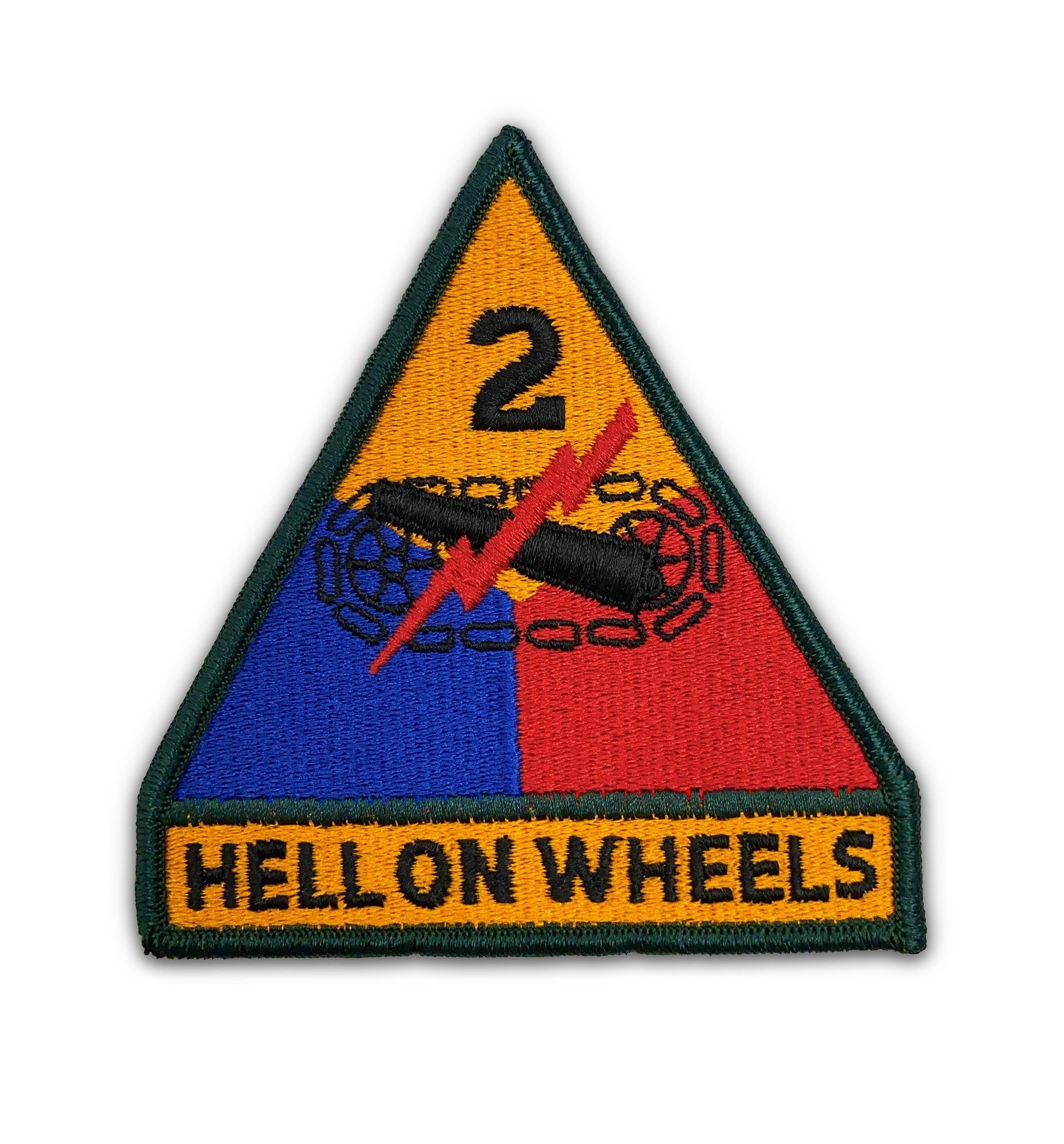 2ND Armored Division Color Patch - Insignia Depot