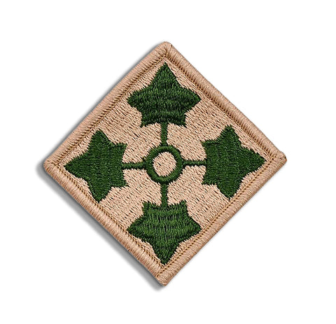 4th Infantry Color Patch (each) - Insignia Depot