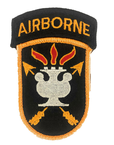 JFK Special Warfare Color Patch W/ Airborne Tab (each) - Insignia Depot