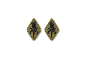 Military Police (MP) School OCP Patch W/ Hook Fastener (pair) - Insignia Depot