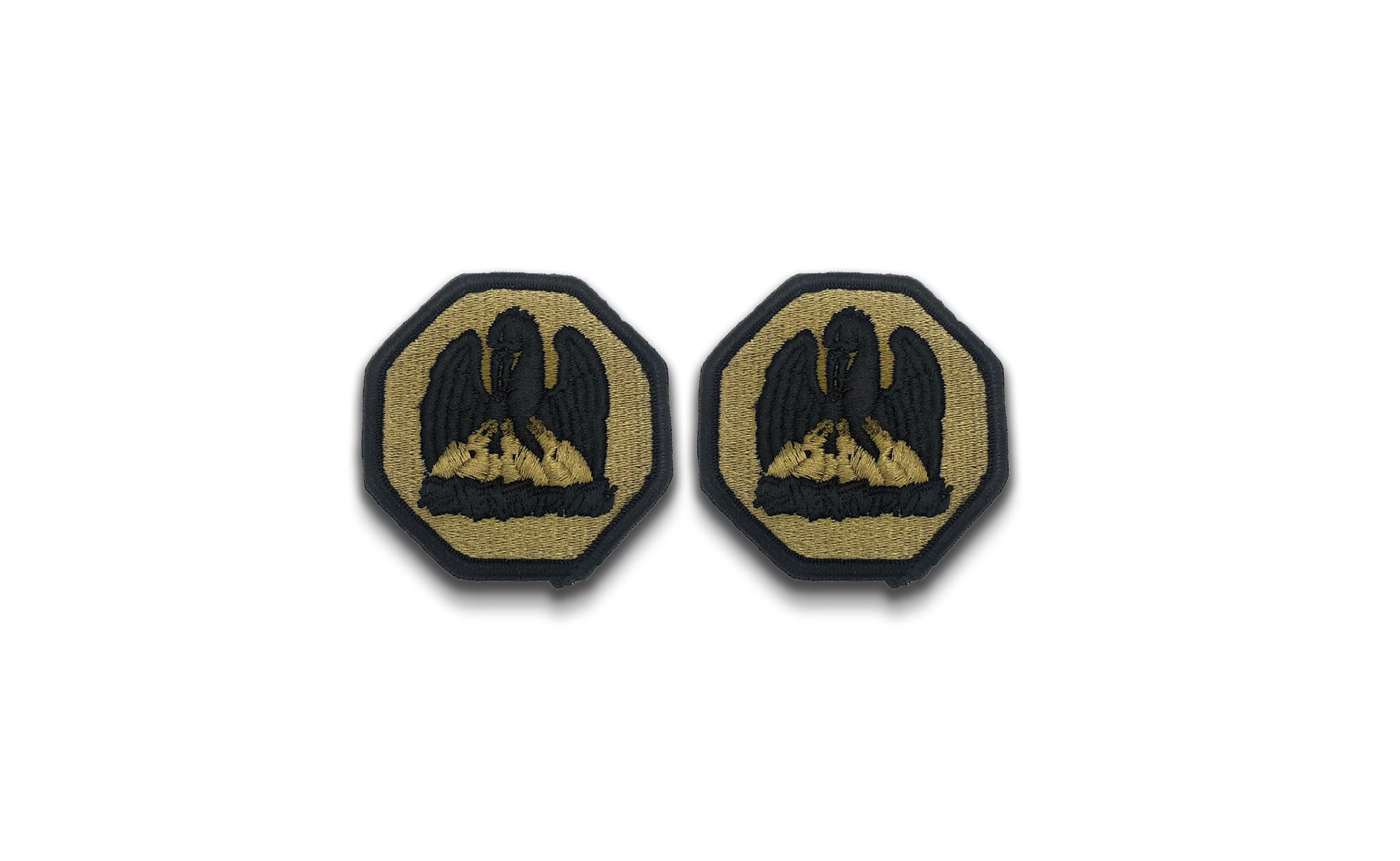 Louisiana National Guard OCP Patch with Hook Fastener (pair) - Insignia Depot