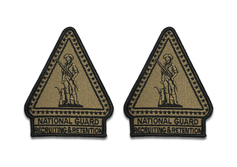 N.G. Recruiting & Retention (Minute Man) OCP Patch (pair) - Insignia Depot