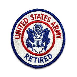U.S. Army Retired Color Patch (each) - Insignia Depot