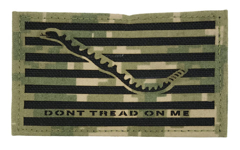 NWUIII Don't Tread On Me Laser Cut Patch W/ Hook Fastener - Insignia Depot