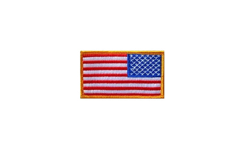 U.S. Flag Reverse Color Patch W/ Hook Fastener (each) - Insignia Depot