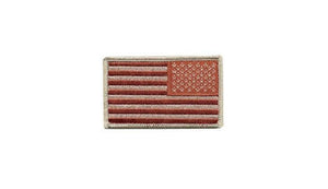 U.S. Flag Reverse Desert Patch W/ Hook Fastener (each) - Insignia Depot
