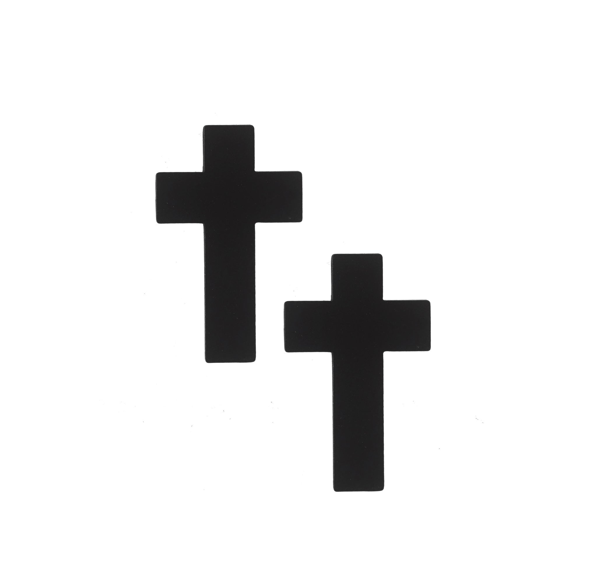 Christian Chaplain Black Metal Branch Pin-On - Insignia Depot
