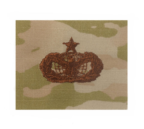 US Air Force Force Protection (Senior) OCP Spice Brown Badge - Insignia Depot