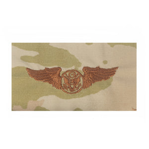 US Air Force Enlisted Aircrew Basic OCP Spice Brown Sew-on Badge - Insignia Depot